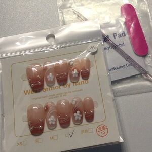 Brand New Hand Made Press on Nails # 146